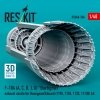 RESKIT RSU48-0504 F-104 (A, C, D, J, G) Starfighter exhaust nozzle for Hasegawa/Eduard (1195, 1196, 1133, 11130) kit (3D Printed) 1/48